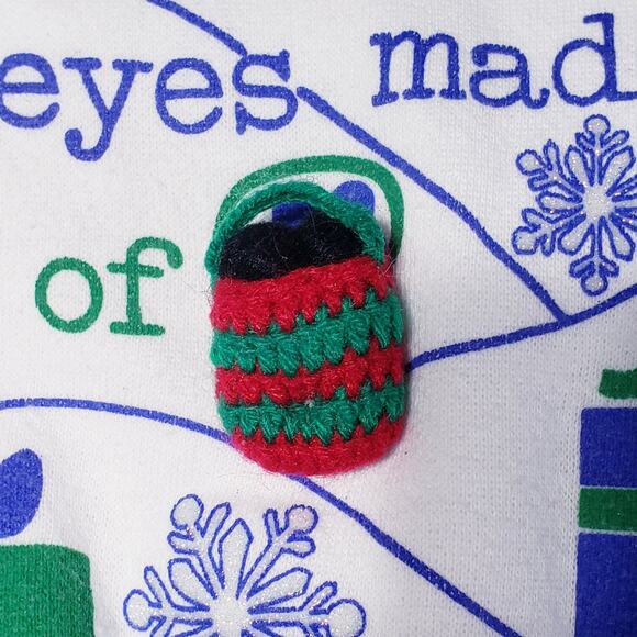 Vtg 90s Frosty the Snowman Crewneck Sweatshirt Christmas Sweater - Picture 8 of 12